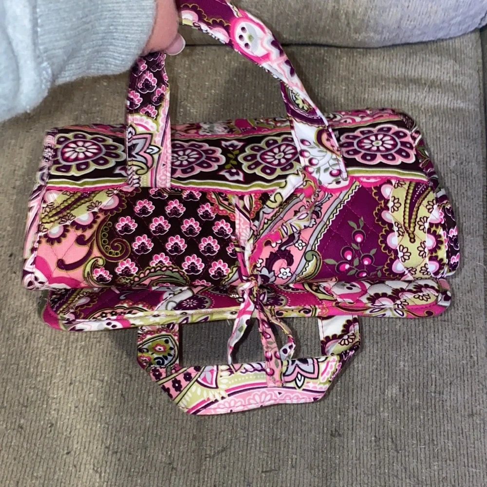 Vera Bradley makeup case or hygiene carrier brand new never been used
